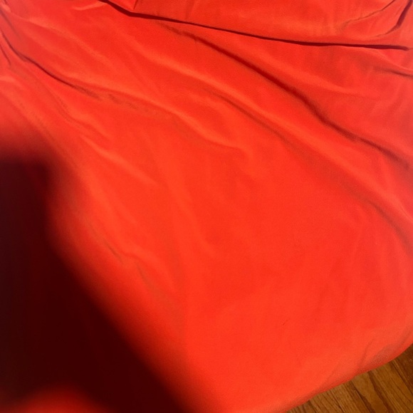 Ralph Lauren Orange Cowl Neck Cocktail Dress - Picture 7 of 7